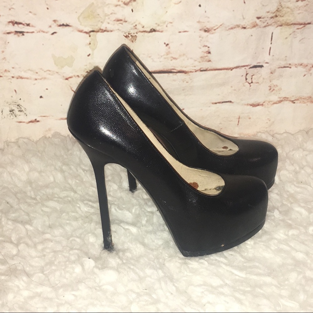 Yves Saint Laurent Tribtoo Platform Stilleto Heels - Picture 3 of 8